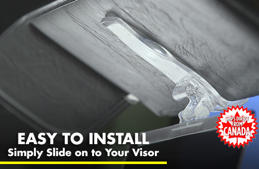 Easy To Install, Simply Slide to Adjust